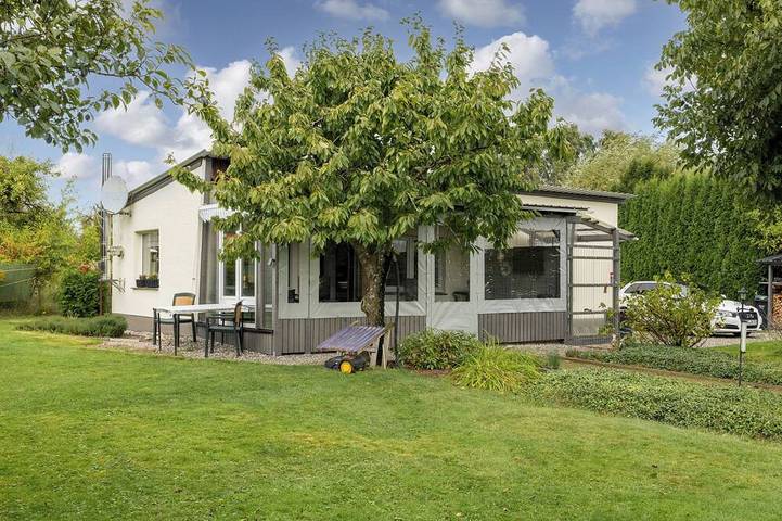 Bungalow für 3 Personen, mit Garten
