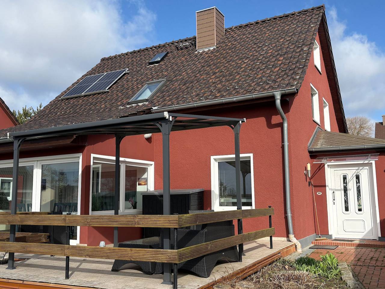 Ganze Ferienwohnung, Neu! Ferienhaus 1 Ringelrobbe - Ferienhaus 1 mit Terrasse und Wintergarten in Alt Reddevitz, Mönchgut