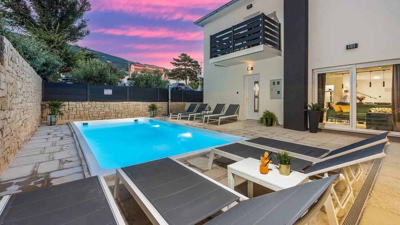Ferienhaus für 8 Personen (141 m²) in Baška in Vela plaža, Baska