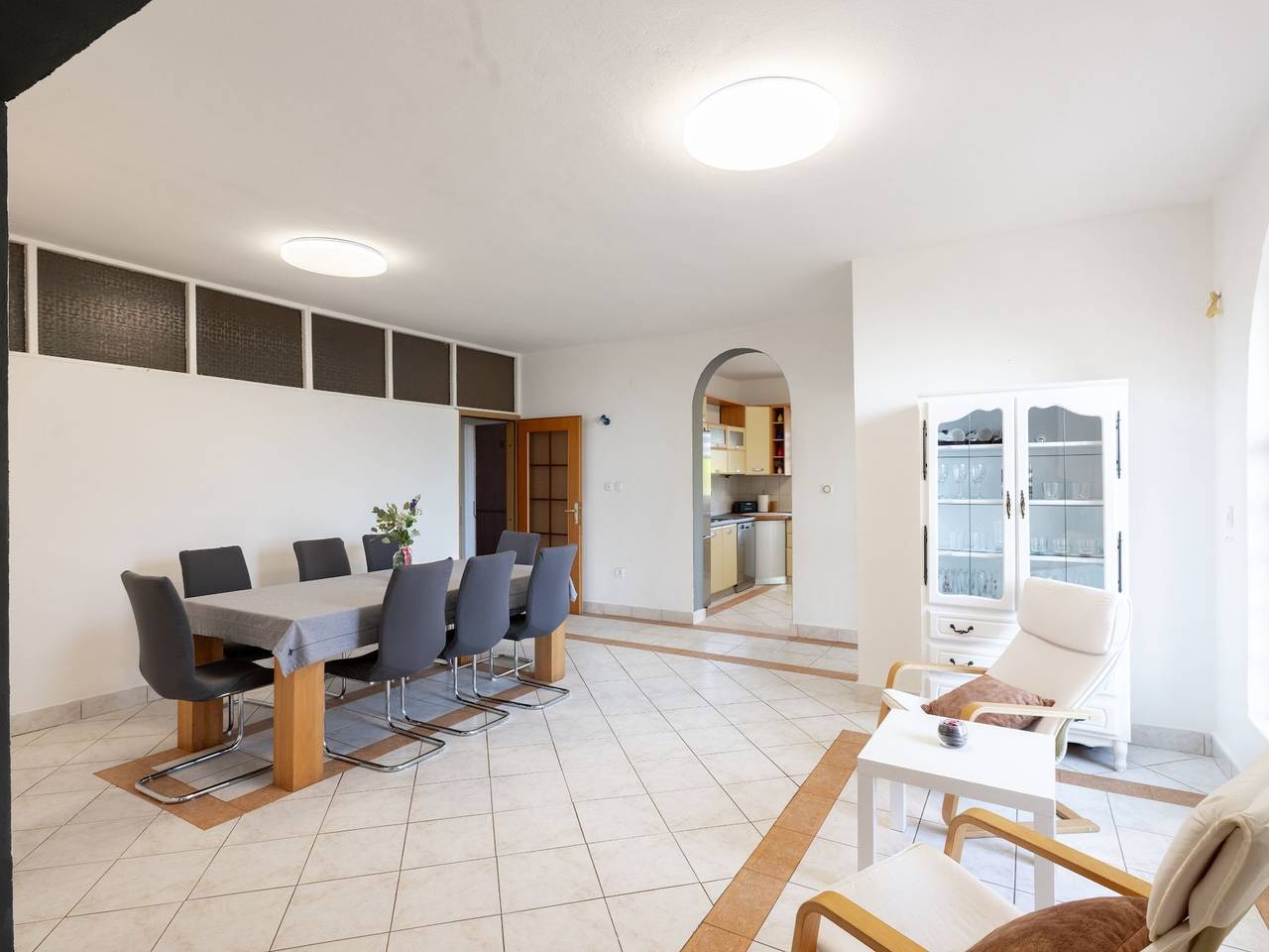 House Rose with Garden and Pool - Three Bedroom House in Ljubac, Zadar