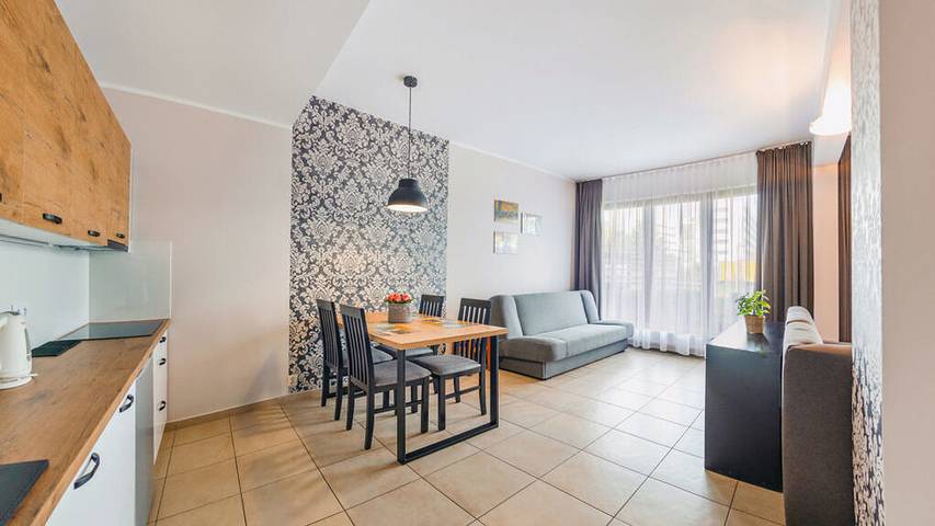 Apartament wakacyjny dla 4 osób, z taras w Kołobrzeg