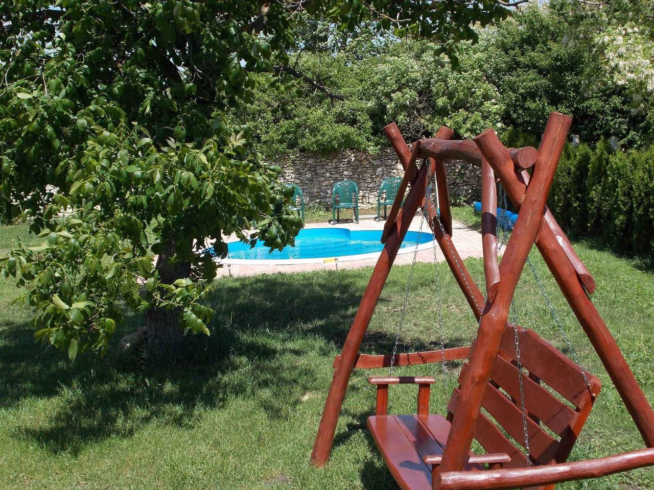 Ferienhaus mit Pool und Klimaanlage  in Nagyvázsony, Balaton Region