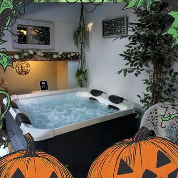 Gîte pour 3 personnes, avec jacuzzi ainsi que jardin et piscine à Loubès-Bernac