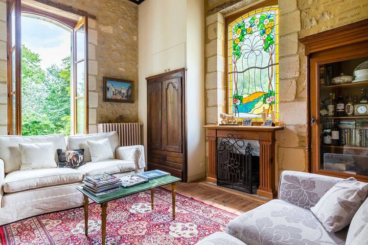 Château pour 10 personnes, avec jardin et terrasse dans le Lot-et-Garonne - 3