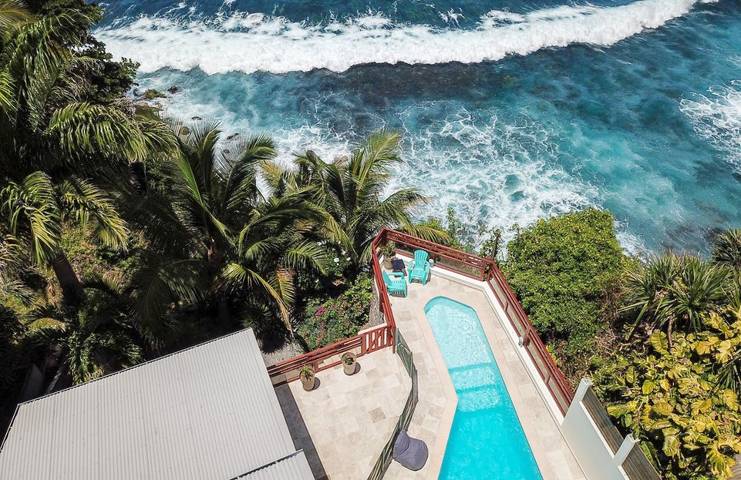 Maison de vacances pour 8 personnes, avec vue ainsi que piscine et jardin