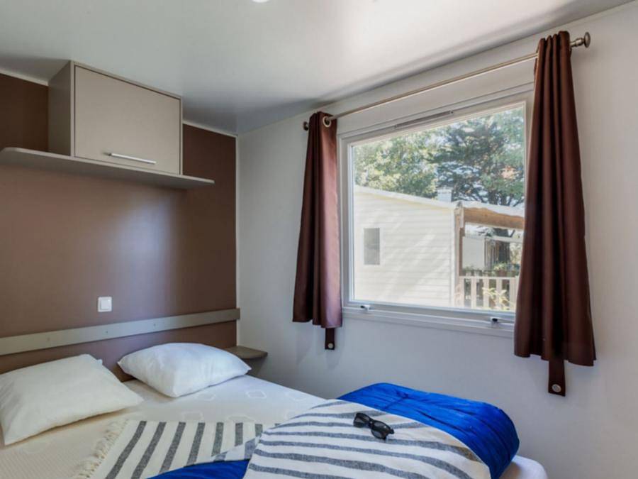 Camping l'Etoile de Mer - Mobilhome 4 personas - Mobil-home Cocoon+ 4personnes 2chambres 26m² (2 dormitorios) in Sérignan, Costa mediterránea (Francia)