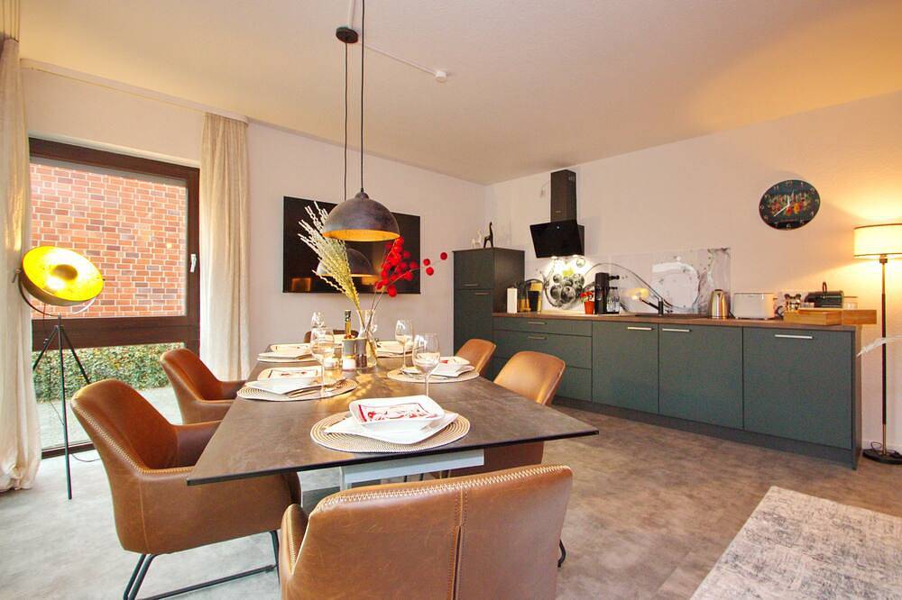 Ganze Wohnung, Stylisches 80qm-Serviced Apt| 6P/80m2 | barrierearm | Geschäft, Kur, Familie in Bad Lippspringe, Nordrhein-Westfalen