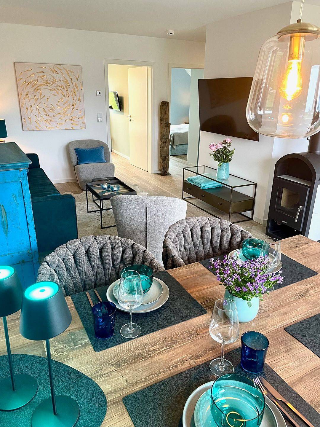 Ganze Wohnung, Achterdeck- Nah zum Strand mit Kamin und Balkon in Büsum, Dithmarschen