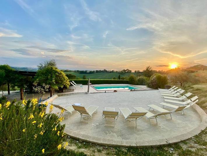 Appartamento vacanze per 5 persone, con giardino e panorama nonché piscina - 1