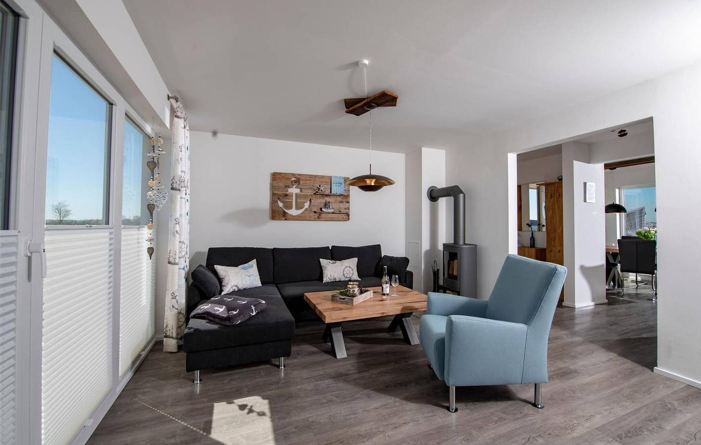 Entire holiday apartment, Sea View Apartment with Terrace, Parking, & WiFi in Olpenitz, Kappeln