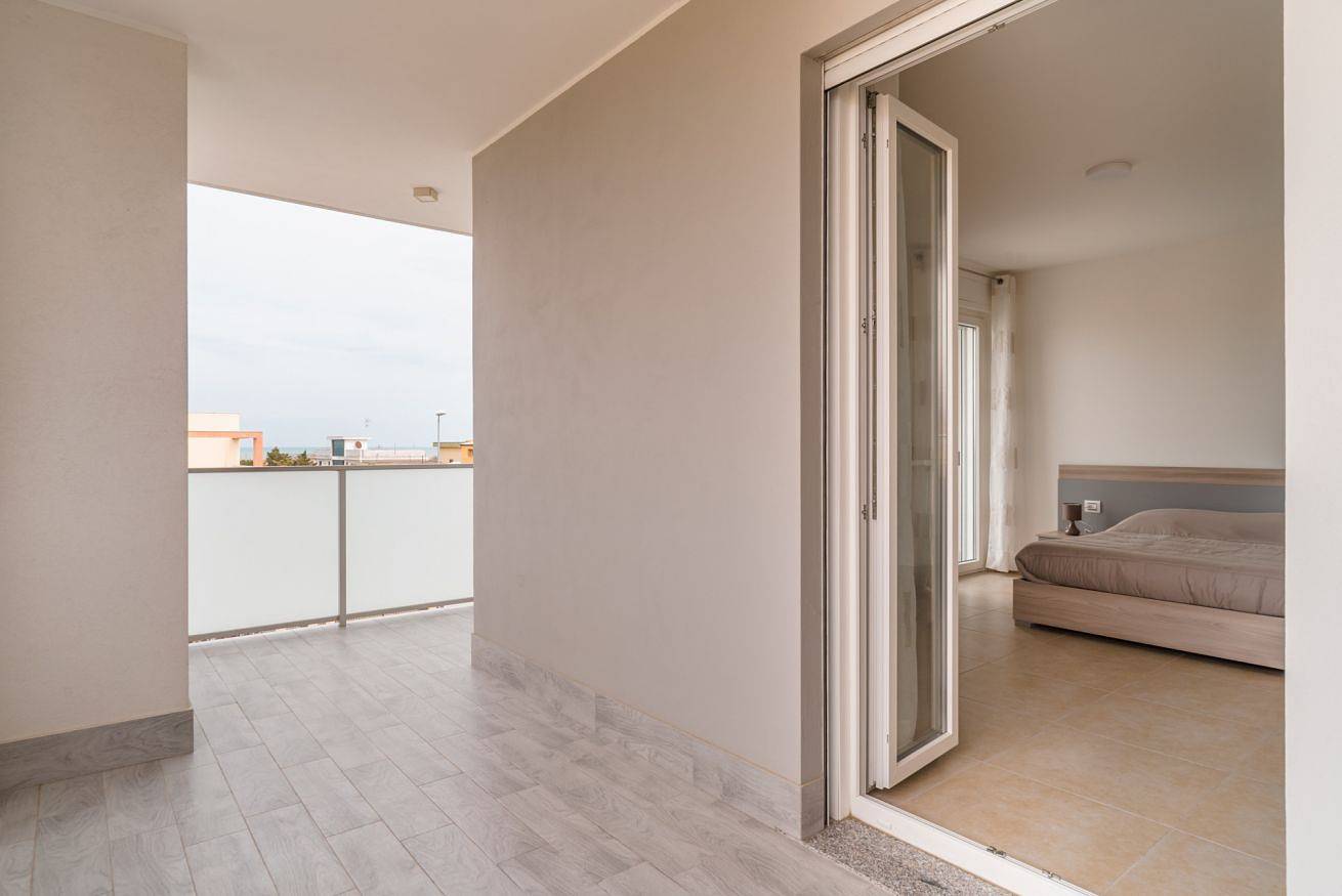 Ganze Wohnung, Ferienwohnung für 2 Personen mit Balkon/Terrasse in Trani, Barletta-Andria-Trani