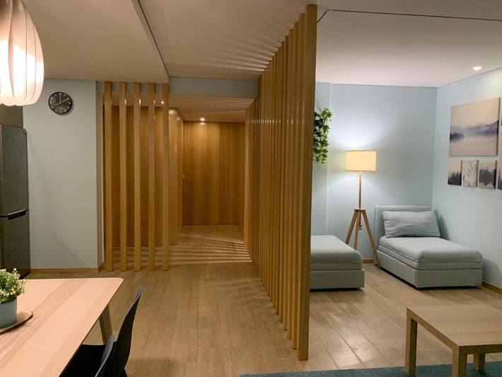 Apartamento para 6 personas, con vistas y vistas al lago en Viana do Castelo