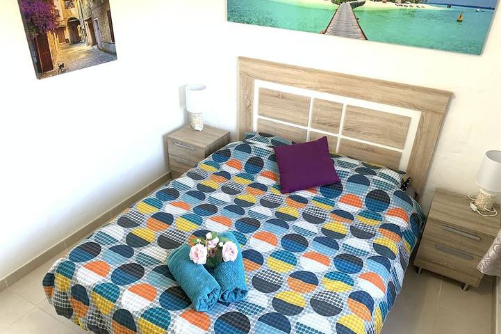 Moderno apartamento nuevo en la playa de Sun in Caleta de Fuste, Antigua
