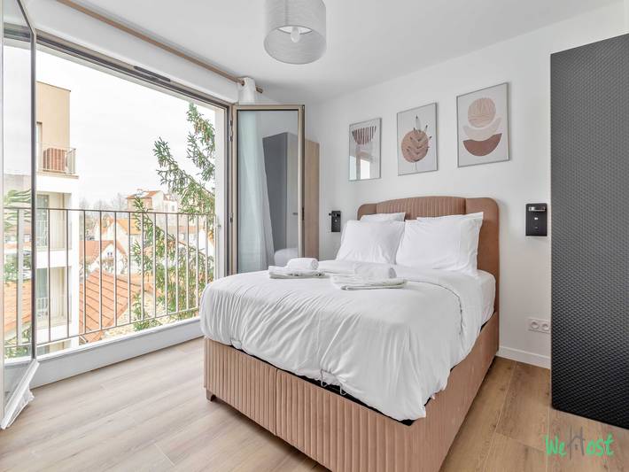 Gîte pour 6 personnes, avec balcon et balcon/terrasse, adapté aux familles dans Val-de-Marne - 4