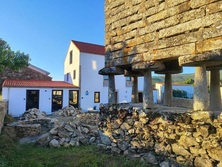 Casa de huéspuedes para 2 personas, con terraza y vistas en Finisterre