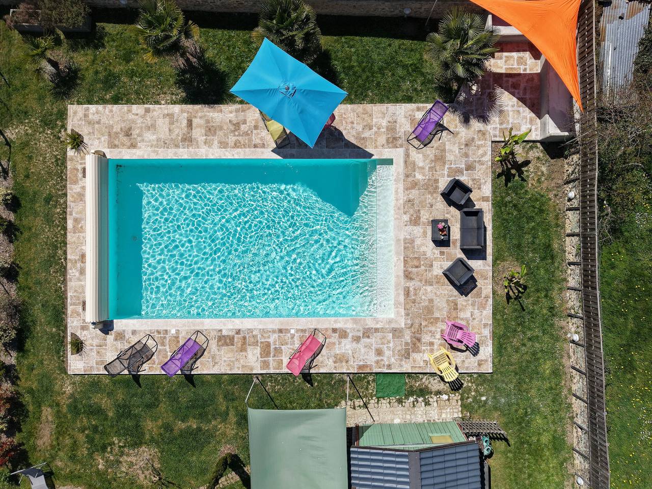 Maison avec jardin, piscine chauffée et baignade à proximité - Le Menoux in Le Menoux, Région de Châteauroux