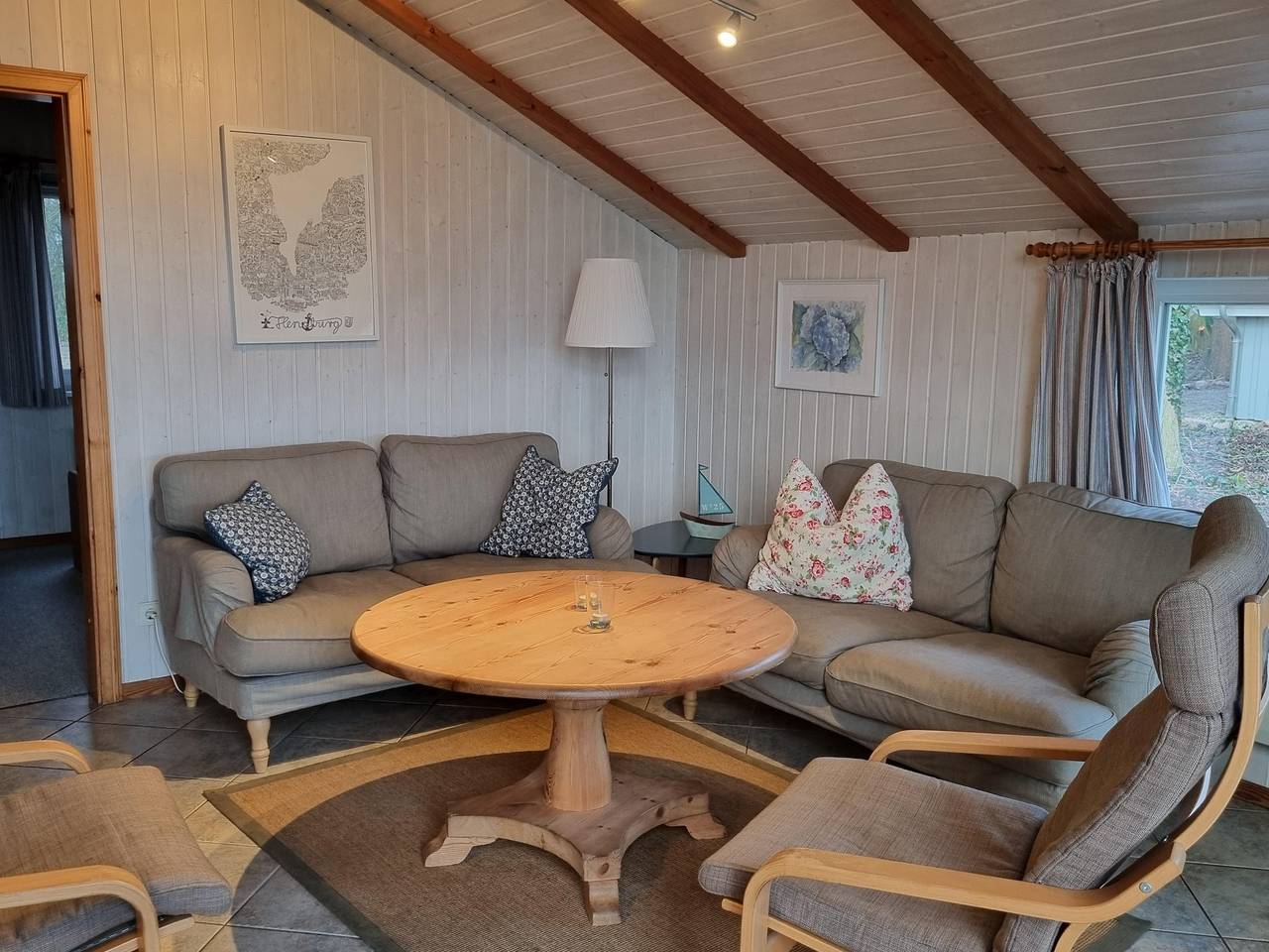 Ferienhäuser Tarp - Ferienhaus Sonnenblume in Tarp, Grünes Binnenland