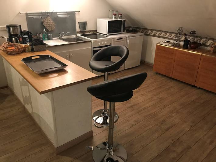 Appartement de vacances pour 2 personnes, avec jardin