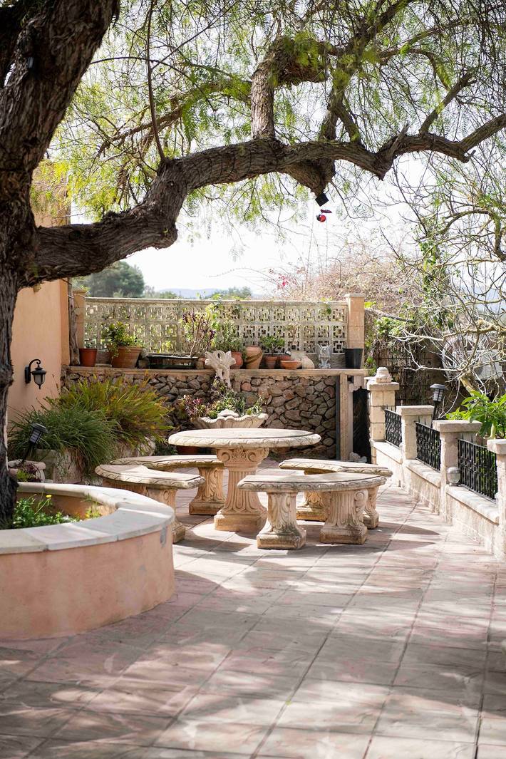Villa Buscastell Ibiza, Es Broll: 8 personas, 5 dormitorios, piscina y jacuzzi in Buscastell, Sant Antoni de Portmany