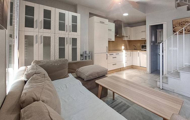 Gemütliches Strandapartment mit TV, AC und WiFi - 300m zur Playa de la Costilla in Playa de la Costilla (Rota), Rota