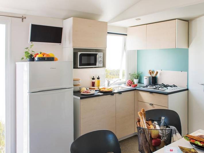 Camping La Nouvelle Croze - Mobilheim 6 personen - Familie in Rouffignac-Saint-Cernin-de-Reilhac, Périgord Noir