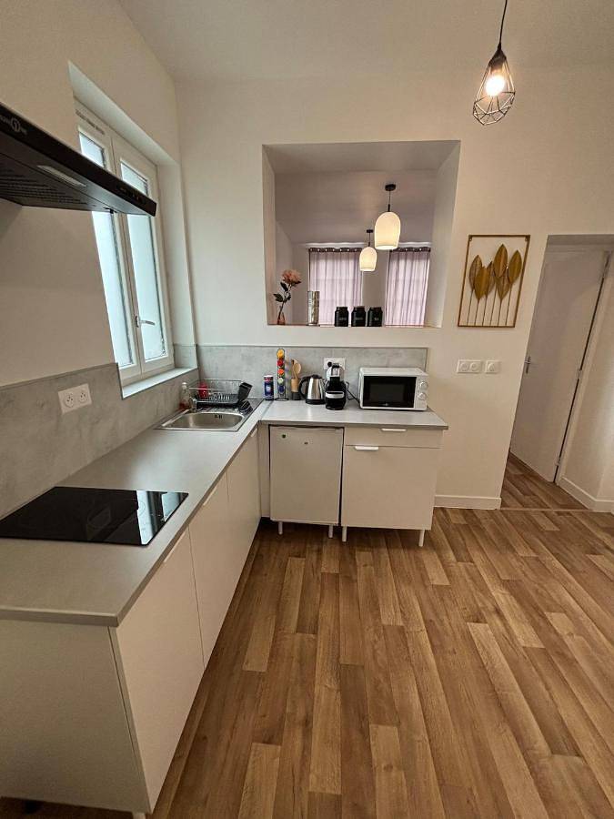 Gîte pour 2 personnes, avec Balcon ainsi que Terrasse et Vue à Épreville