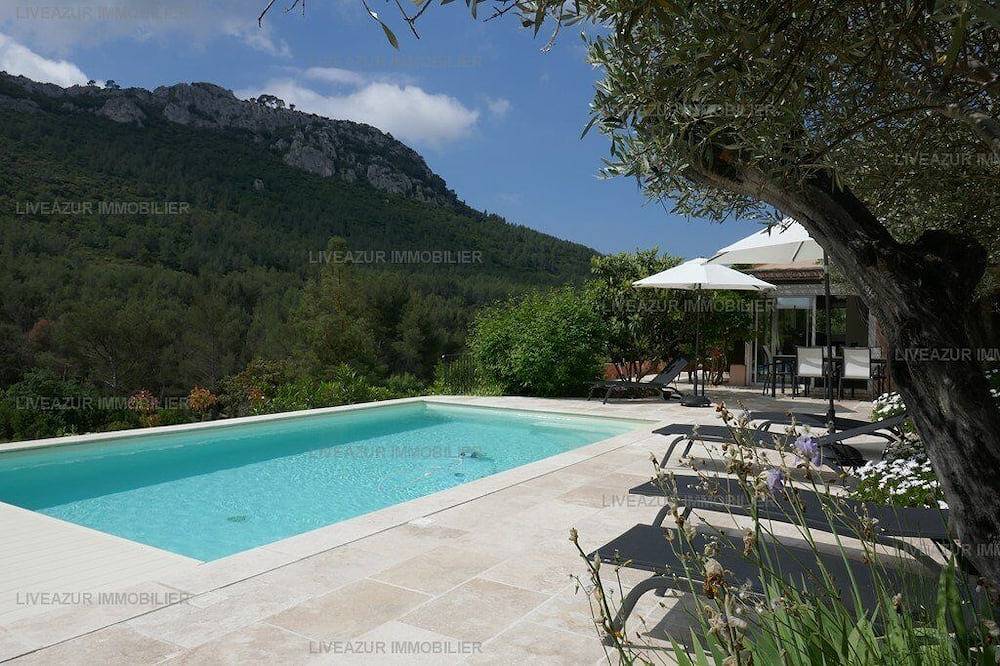 Very nice characterful house overflow pool air co pour 8 in Le Castellet, Toulon region