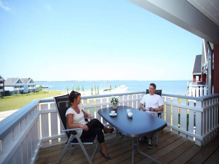 Ferienpark für 6 Personen, mit Balkon und Sauna an der Müritz - 4