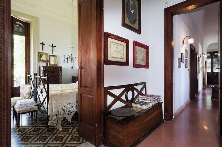 Schloss am meer mit privatem pool, park und blick in Stazzo, Acireale