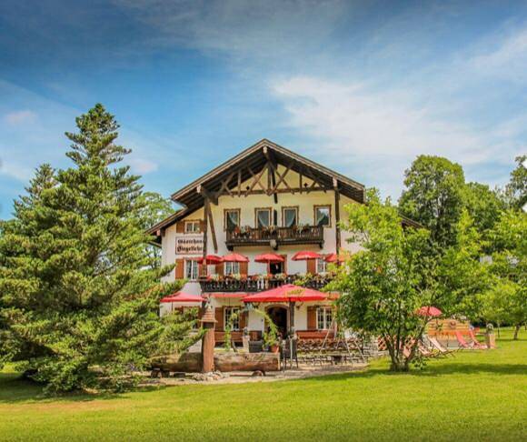 Pension, mit Terrasse und Garten am Königssee