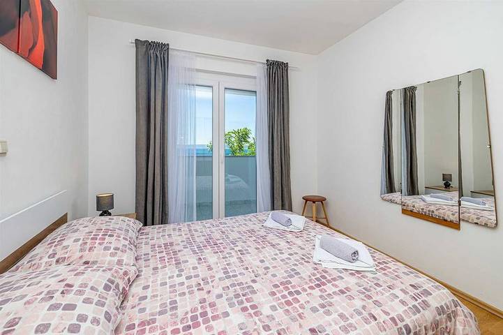 Ganze Wohnung, Wohnung Stara Baška in der Nähe des Meeres in Punat, Krk