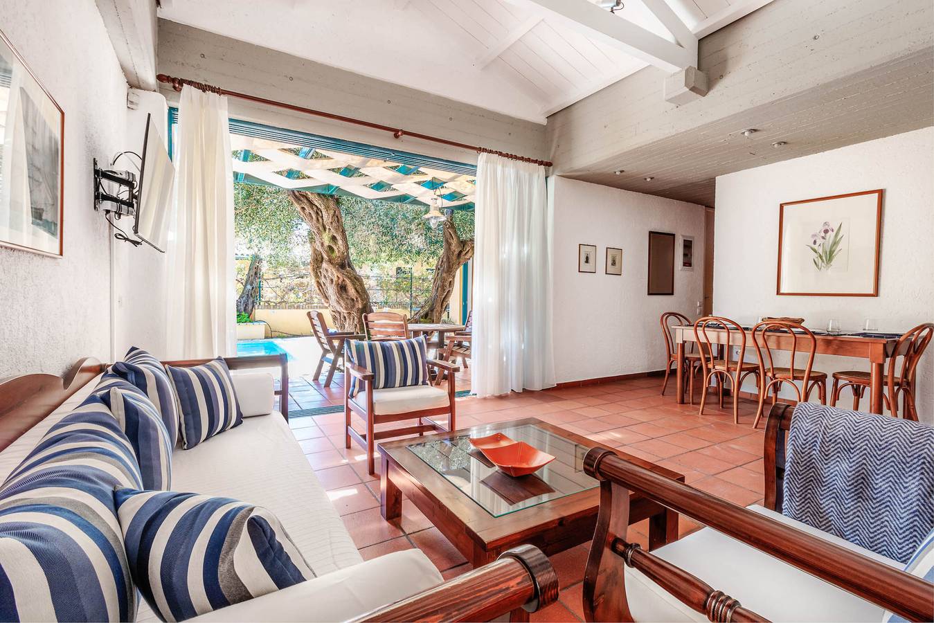 Barbati Beach - Villa Ithika in Mparmpati, Corfou