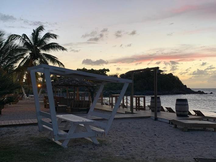Gîte pour 4 personnes, avec vue ainsi que jardin et terrasse dans Friars Bay Saint Martin - 4