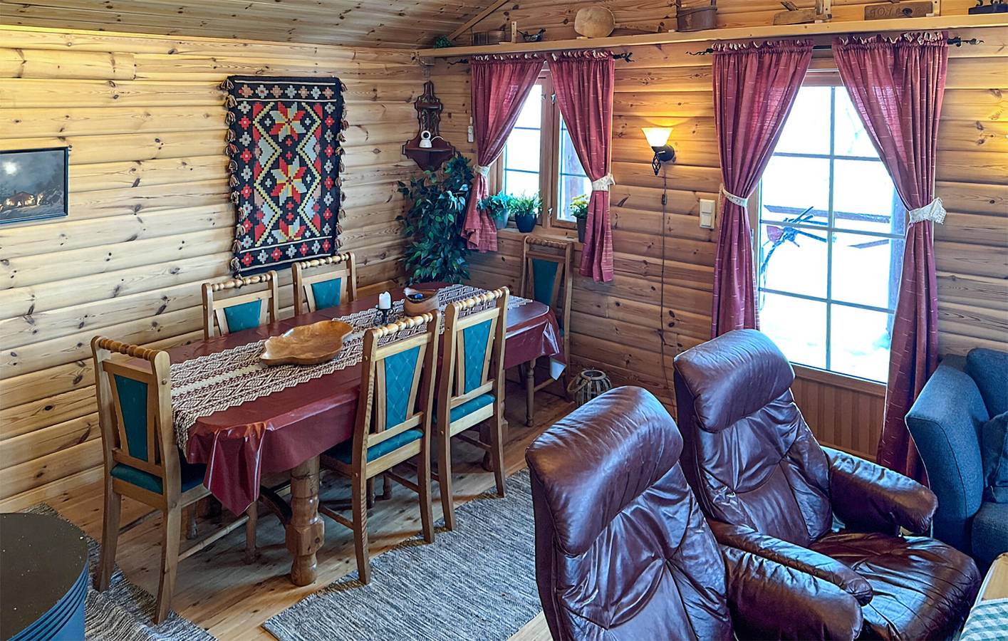 Ferienhaus für 8 Personen mit Sauna in Åseral
