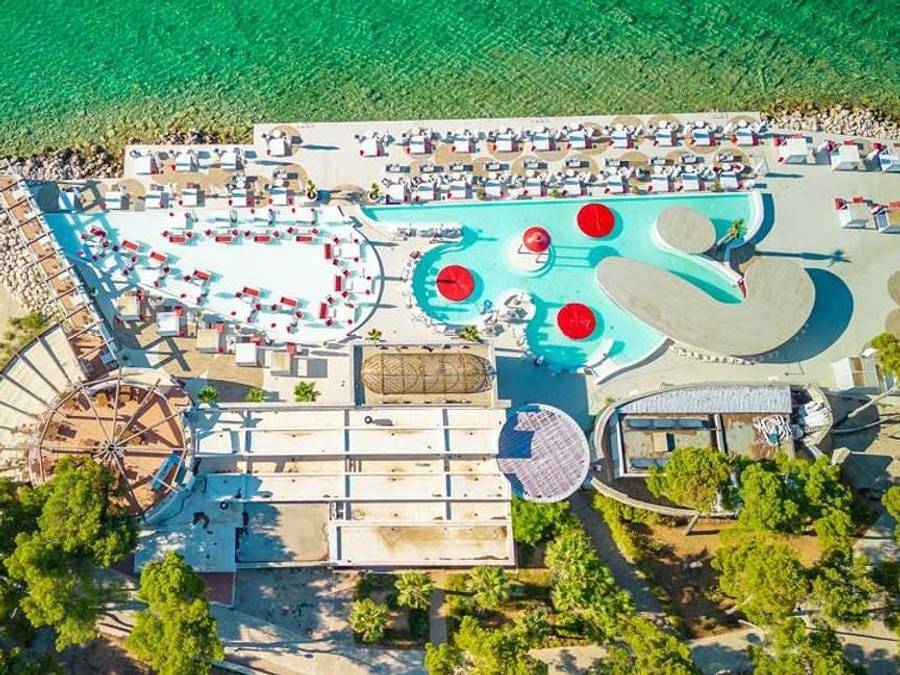 Camping Solaris Amadria Park Šibenik  - Mobilheim 6 personen - Mobilheim | Comfort | 3 Zi. | 6 Pers. | Terrasse Lounge | Clim. in Sibenik, Šibenik-Knin