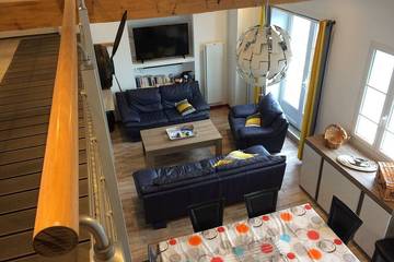 Gîte pour 8 personnes, avec balcon dans Port Joinville
