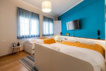 Gîte pour 3 personnes, avec terrasse à Arta