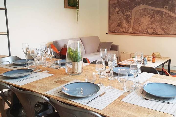 Gîte pour 6 personnes, avec balcon, adapté aux familles à Caen - 3