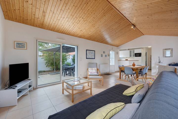 Casa 'Maison Dunes De Barbatre' con terraza compartida, jardín privado y Wi-Fi in Barbâtre, Noirmoutier