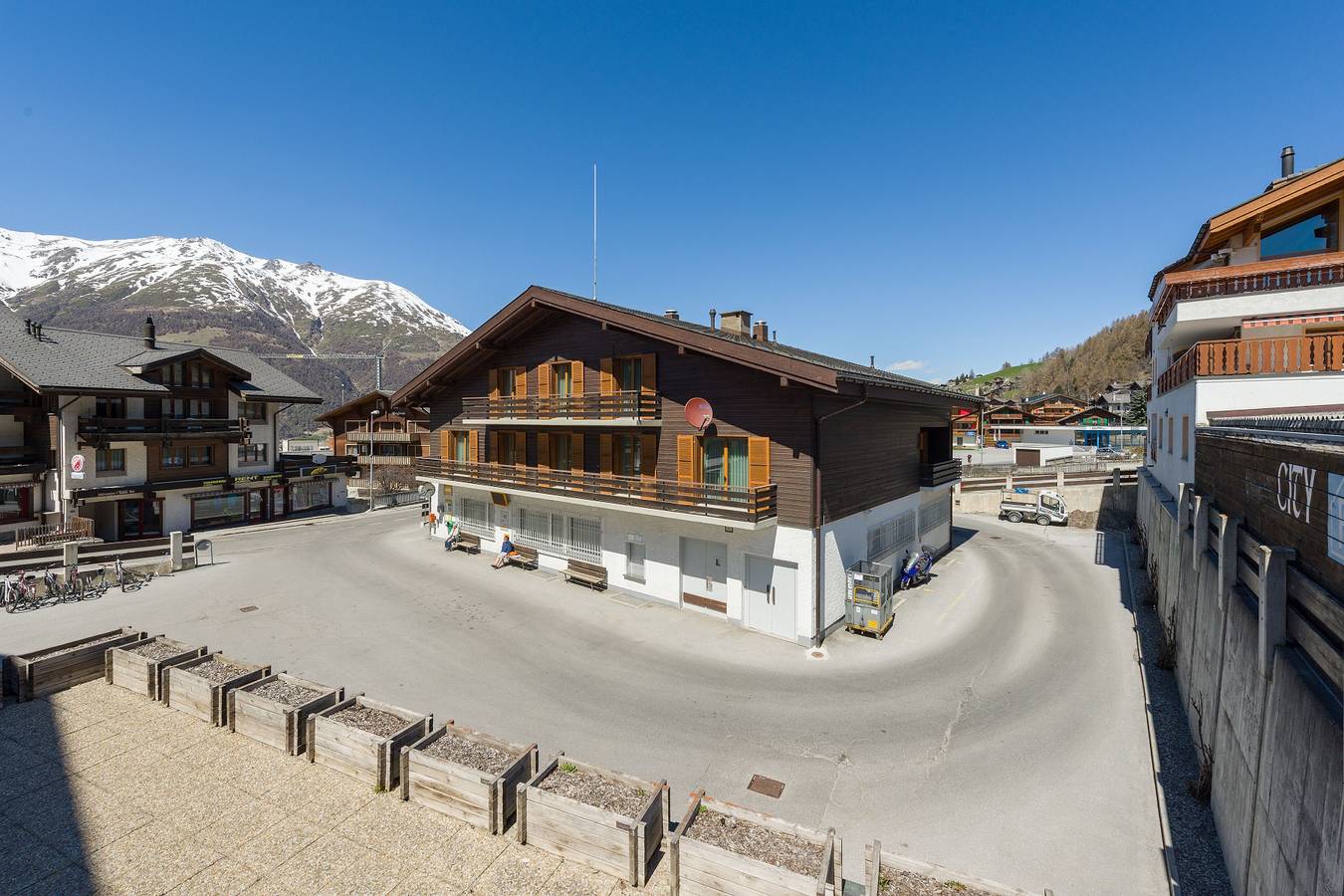 Ganze Ferienwohnung, Postgebäude - 7-Bettwohnung (Post 11) in Grächen, Walliser Alpen