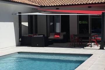 Cottage pour 6 personnes, avec jardin à Saint-Aubin-de-Médoc