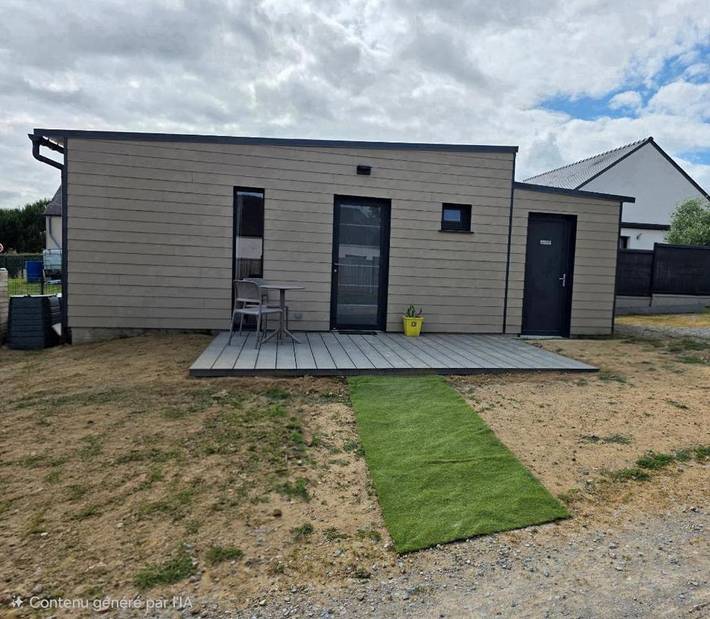 Location de vacances pour 2 personnes, avec Terrasse à Saint-Florent-le-Vieil