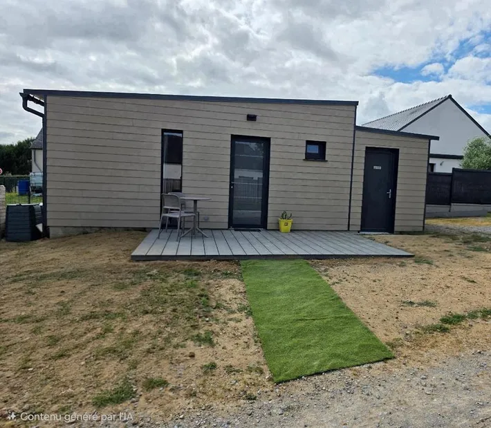 Maison de vacances pour 2 personnes, avec terrasse - 1