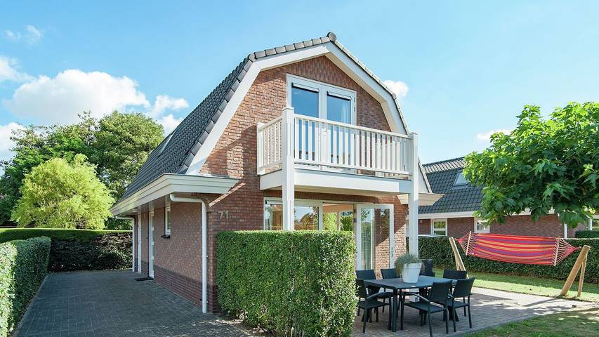 Bungalow voor 7 personen, met balkon en tuin in Noordwijk
