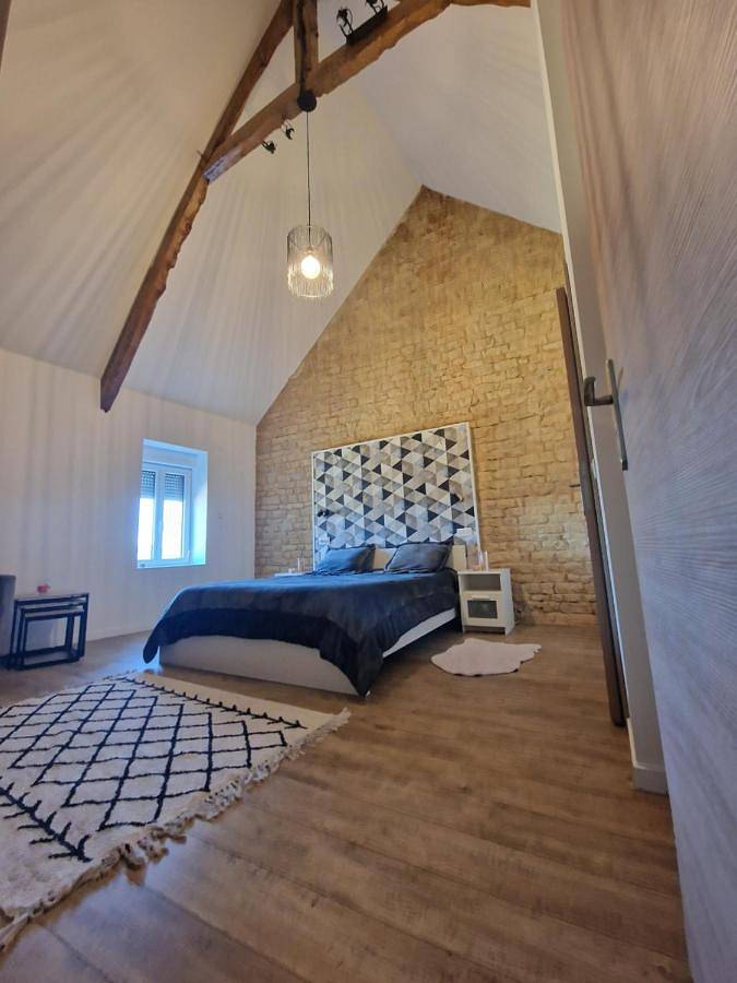 Cottage pour 8 personnes, avec jardin et jacuzzi à Banville (patronyme)