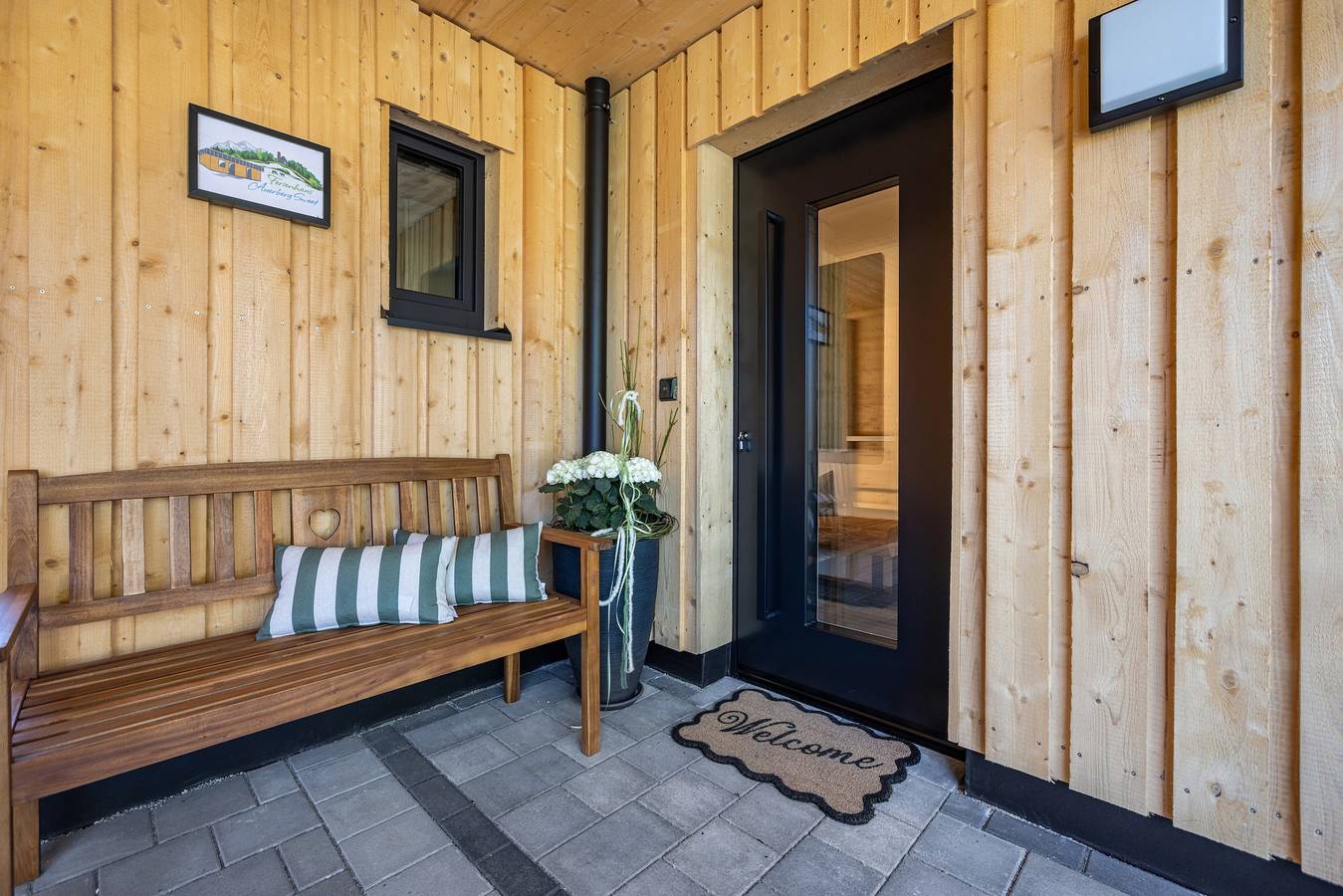 Ganze Ferienwohnung, Tiny Home „Ferienhaus Auerberg Sweet“ mit privater Terrasse und Wlan in Stötten a.Auerberg, Bayerisch Schwaben