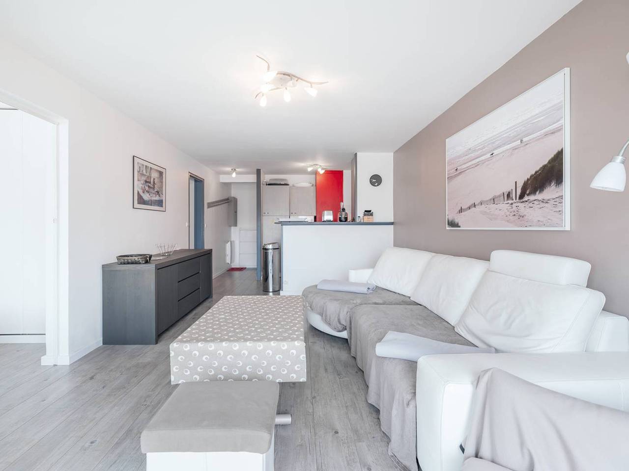 Appartement entier, Appartement moderne au centre-ville avec balcon et wifi in Touquet-Paris-Plage, Région de Montreuil