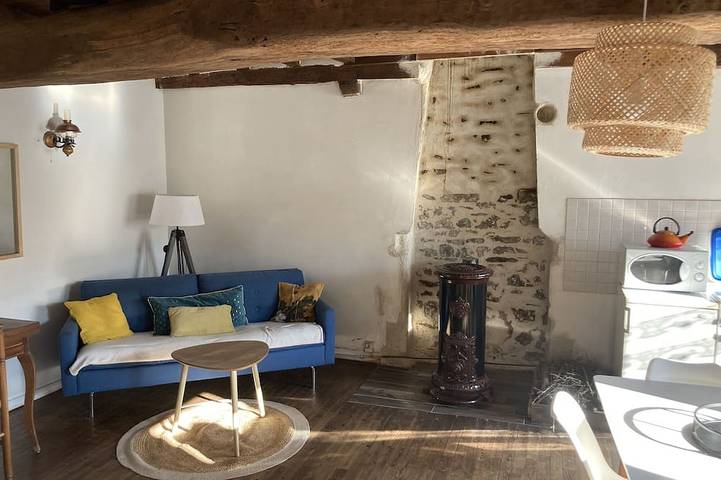 Gîte pour 4 personnes, avec jardin, animaux acceptés à Néant-sur-Yvel