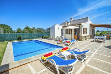 Villa in Pollença, Serra de Tramuntana für 4 