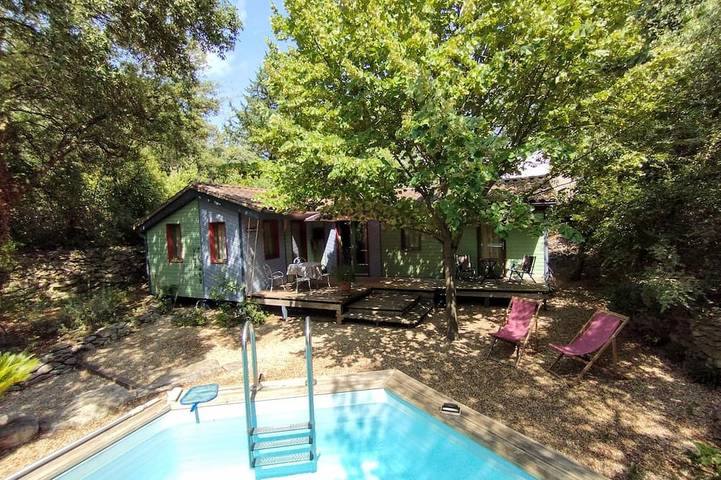 Maison de vacances pour 4 personnes, avec Terrasse et Jardin